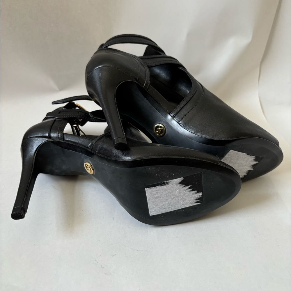 Michael by Michael Kors open toe booties - black, size 9 - Picture 7 of 8